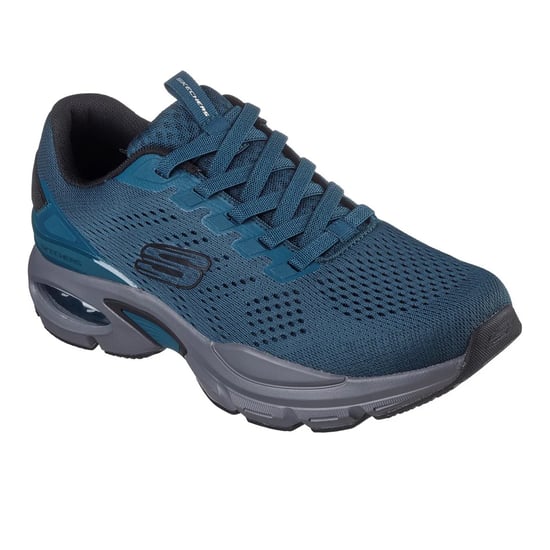 Skechers Mens Ventura Skech-Air Trainers (Teal/Black) - Image 3