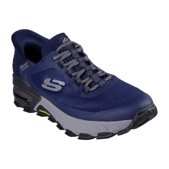 Skechers Mens Max Protect Assembly Hiking Shoes (Navy) - Image 3