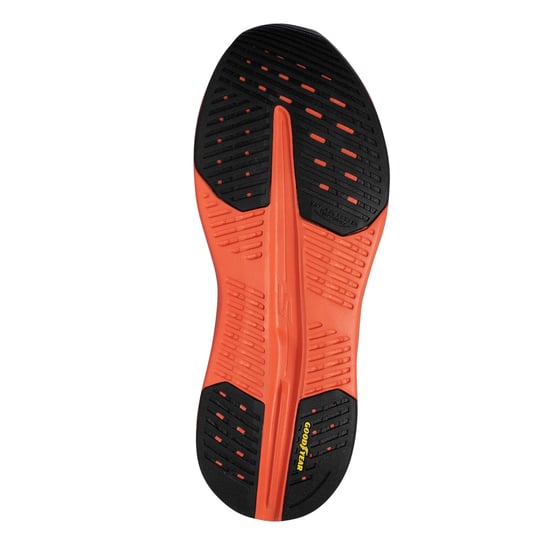 Skechers Heren Max Cushioning Glide-Step Sportschoenen (Marine/Oranje) - Image 6