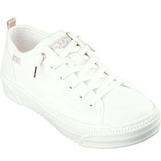 Skechers Womens/Ladies Bobs Copa Trainers (Off White) - Image 1