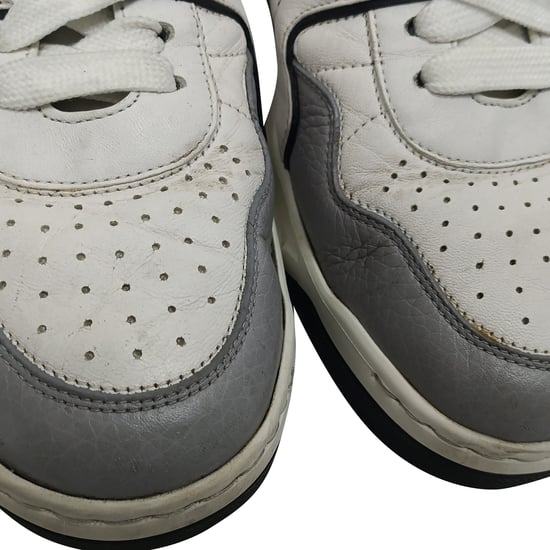 Valentino Garavani One Stud Lage Sneakers in Witte Lamsleer - Image 5