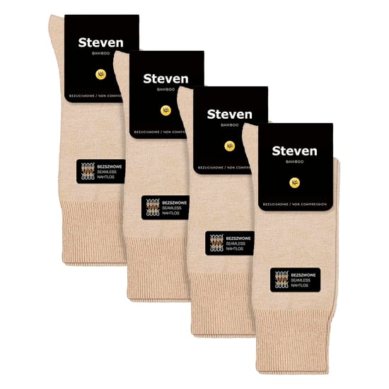 4 Paar Heren Bamboe Sensorische Sokken - Zachte Naadloze Comfort Sokken voor de Hele Dag - Image 2