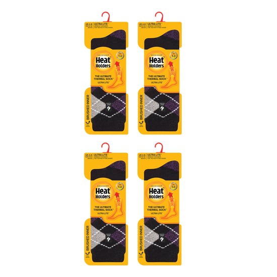 4 Par Dam UltraLite Lätta Termosockor - Image 2