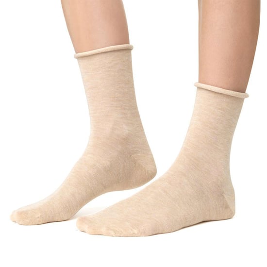 Dames Kasjmier Sokken - Luxe Zacht en Warm Naadloze Dagelijkse Sokken - Image 3