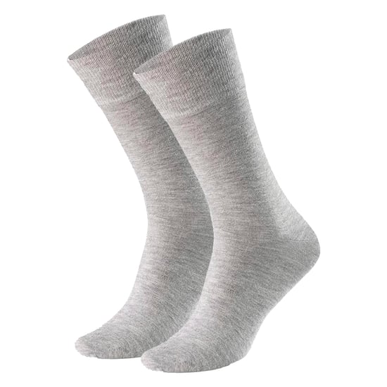 2 Pairs Mens Cashmere Socks - Luxury Soft and Warm Seamless Everyday Socks - Image 1