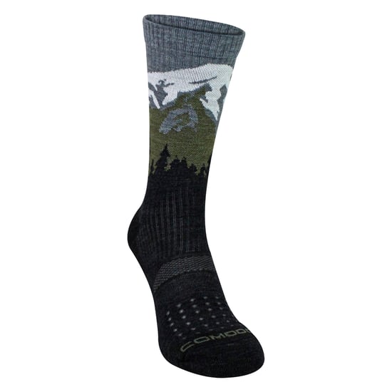 Mens Ladies Light Performance Crew Merino Wool Socks | Trekking Socks - Image 3