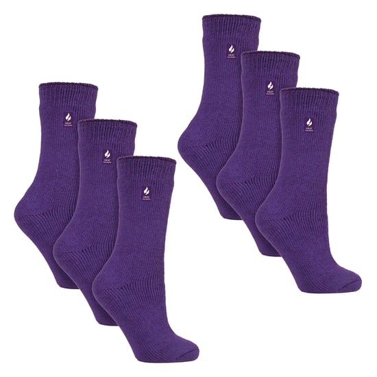 6 Paar Dames Originele Dikke Winter Thermosokken - Image 1