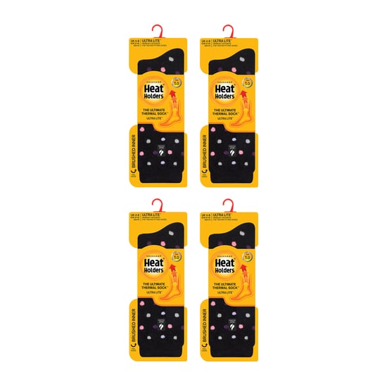 4 Par Dam UltraLite Lätta Termosockor - Image 2