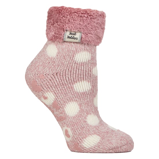 Damens Kramiga Fluffiga Sängstrumpor med Fjäderkanter - Image 1