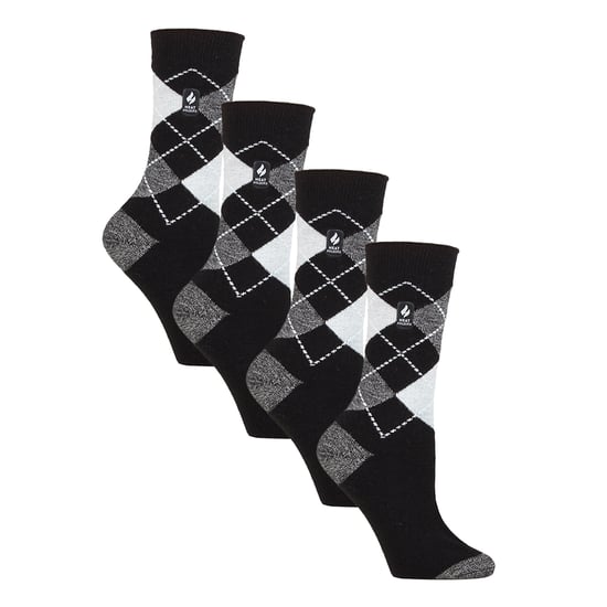 4 Pairs Ladies UltraLite Lightweight Thermal Socks - Image 1