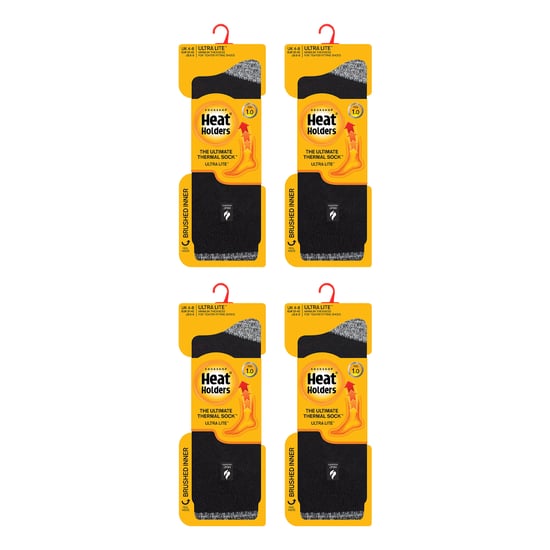 4 Par Dam UltraLite Lätta Termosockor - Image 2