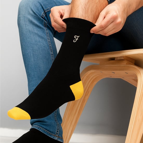 5-Pack Heren Bamboe Patroon Sokken - Zacht Ademend Stijlvol Elke Dag Comfort - Image 3