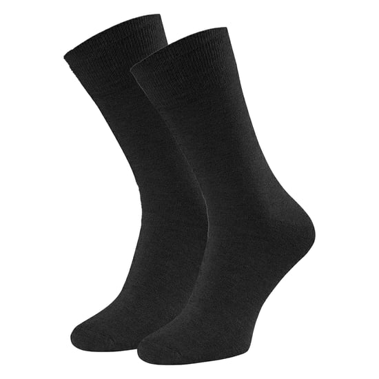 2 Pairs Mens Cashmere Socks - Luxury Soft and Warm Seamless Everyday Socks - Image 1