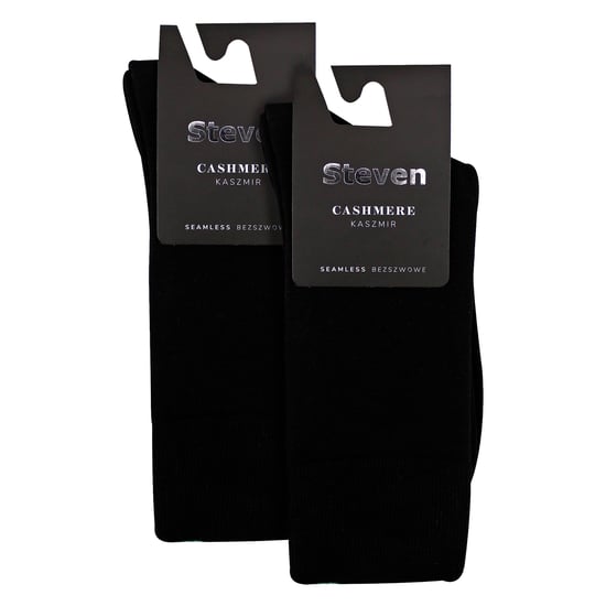 2 Pairs Mens Cashmere Socks - Luxury Soft and Warm Seamless Everyday Socks - Image 2