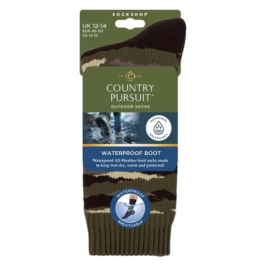 Heren Dames Waterdichte Outdoor Boot Sokken - Duurzame Driefasige Wandelsokken - Image 2
