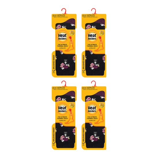 4 Paar Dames UltraLite Lichtgewicht Thermosokken - Image 2