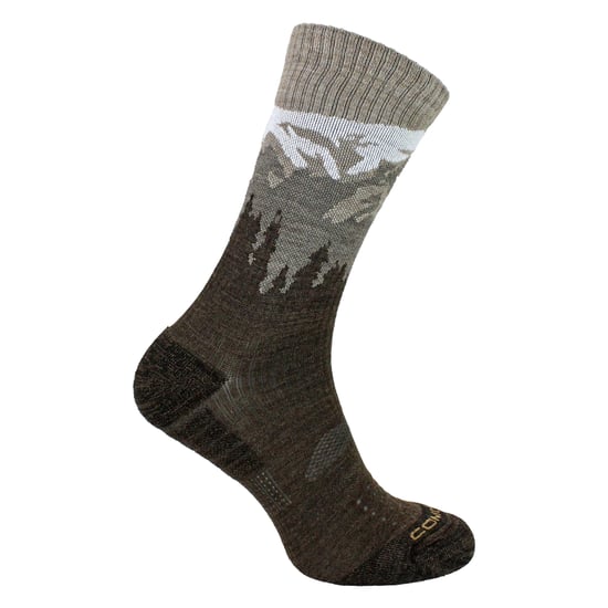 Mens Ladies Light Performance Crew Merino Wool Socks | Trekking Socks - Image 1