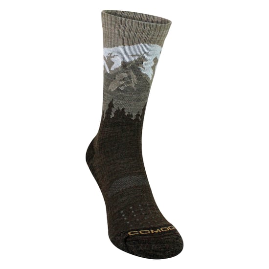Mens Ladies Light Performance Crew Merino Wool Socks | Trekking Socks - Image 3