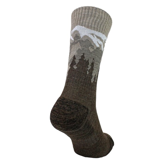 Mens Ladies Light Performance Crew Merino Wool Socks | Trekking Socks - Image 4