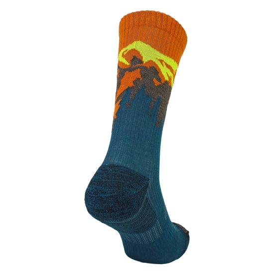Mens Ladies Light Performance Crew Merino Wool Socks | Trekking Socks - Image 4
