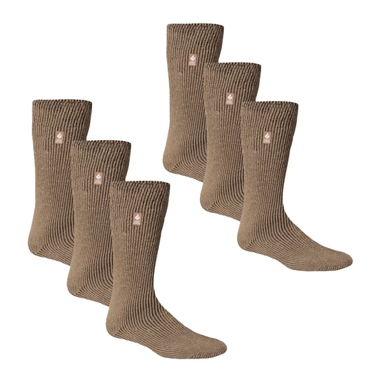 6 Pairs Mens Original Thick Winter Thermal Socks for Cold Weather - Image 1