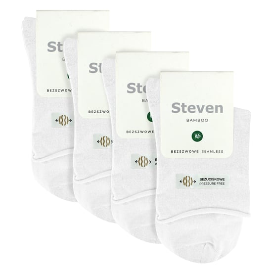 4 Pairs Ladies Bamboo Sensory Socks - Soft Seamless All Day Comfort Socks - Image 2