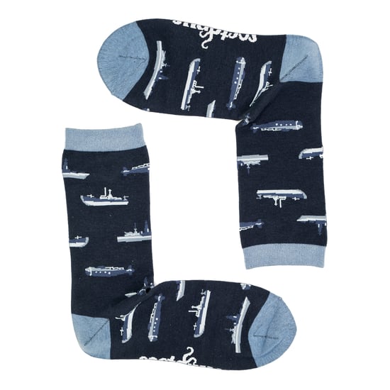 Vehicle Pattern Novelty Unisex Cotton Socks - Image 3