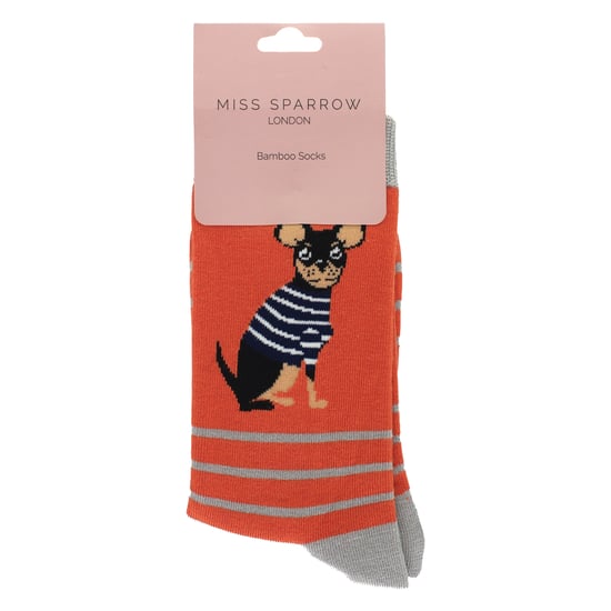 1 Pack Ladies Novelty Animal Patterned Bamboo Socks - Image 2