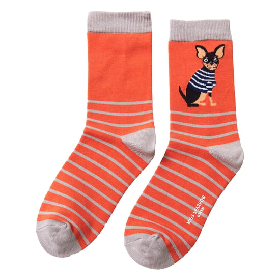 1 Pack Ladies Novelty Animal Patterned Bamboo Socks - Image 3