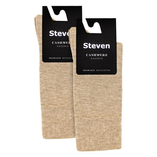 2 Pairs Mens Cashmere Socks - Luxury Soft and Warm Seamless Everyday Socks - Image 2