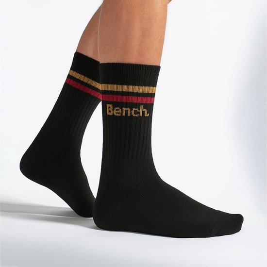 5 Pairs Mens Crew Cotton Socks - Breathable Sport Athletic Socks - Image 3