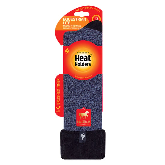 Ladies Thermal Long Wellington Boot Socks with Soft Brushed Lining - Image 2