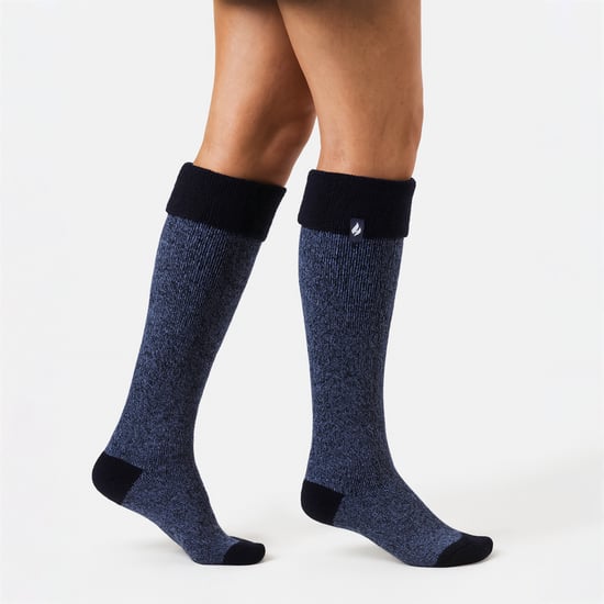 Ladies Thermal Long Wellington Boot Socks with Soft Brushed Lining - Image 3