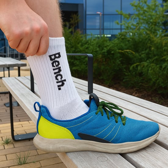 5 Pairs Mens Crew Cotton Socks - Sport Breathable Comfort Socks - Image 5