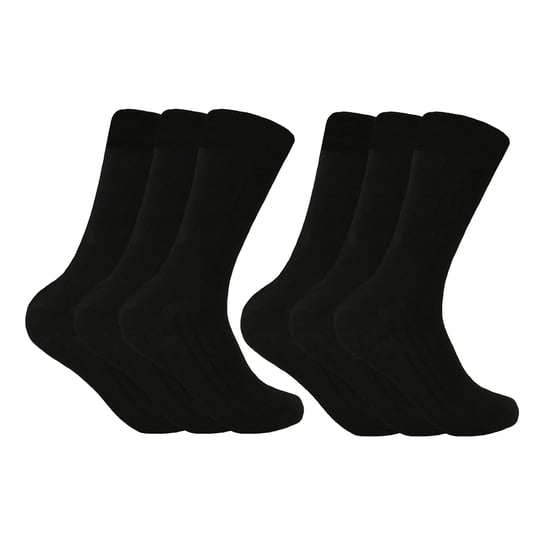 6 Pack Mens Thick Warm Wool Blend Hiking Socks - Image 1