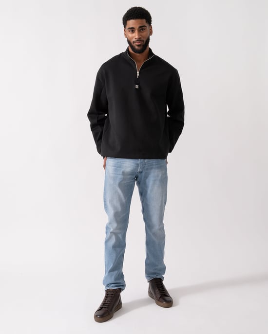 Danovotop Sweatshirt in Black - Image 3