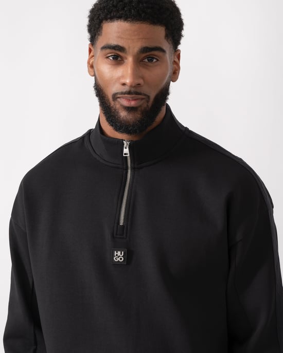 Danovotop Sweatshirt in Black - Image 4