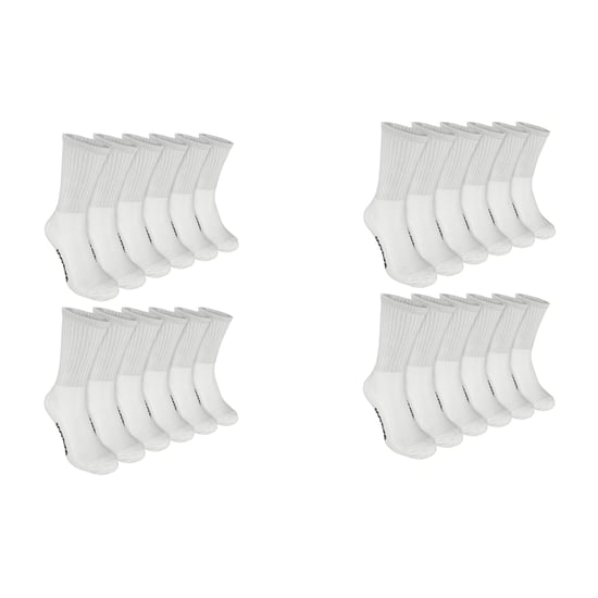 Mens 24 Pairs Bamboo Cotton Sports Socks - Image 1