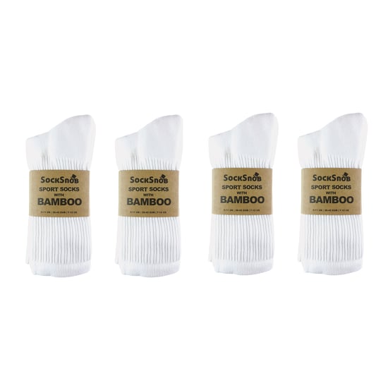 Mens 24 Pairs Bamboo Cotton Sports Socks - Image 2