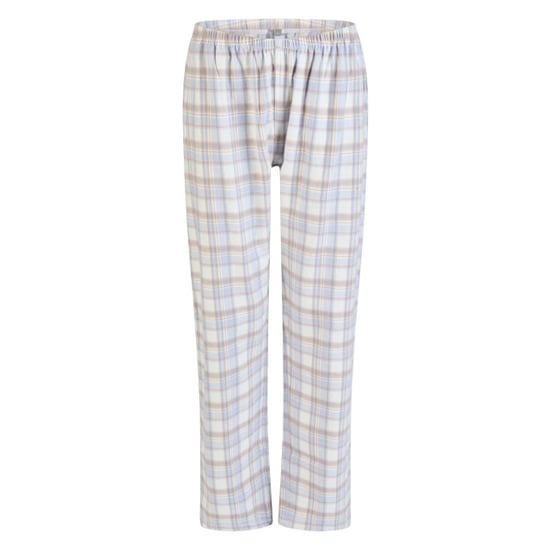 By Louise Dames pyjamabroek flanel geruit blauw/wit - Image 1