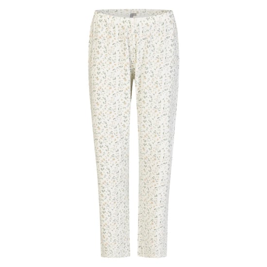 By Louise Dames pyjama set lang interlock groen/wit gebloemd - Image 2