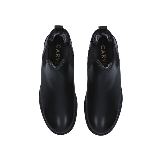 Carvela Leather Russ Wide Fit Boots - Image 2