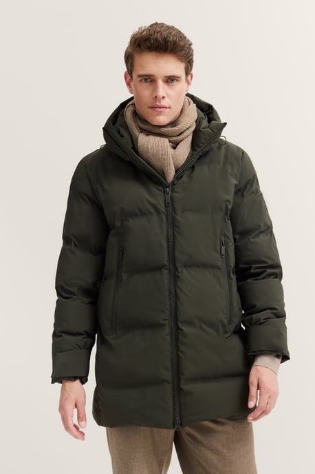 Bugatti Herren Gewatteerde parka, waterdicht, ademend en met capuchon - Image 1