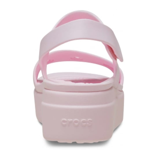 Women's Crocs Brooklyn 4U Sandals in Pink - Image 4