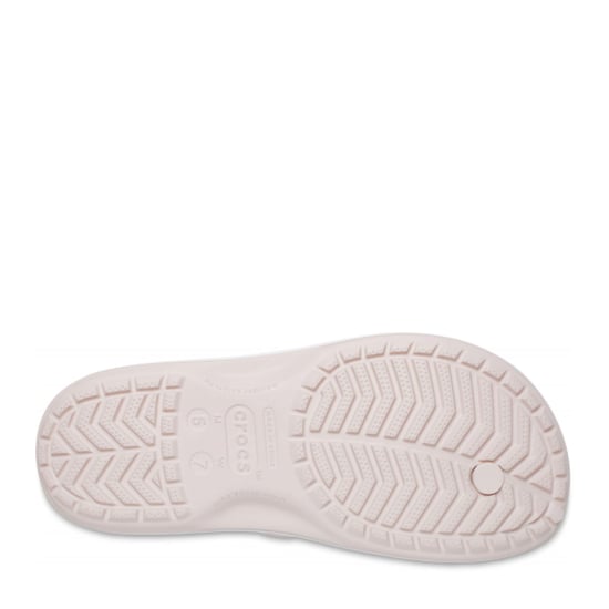 Crocs Crocbrand teenslipper voor heren in Off White - Image 3