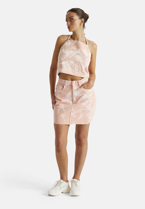 Tie Dye Halterneck Top - Image 4