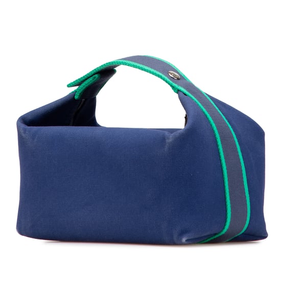 Canvas Handbag Embroidered Logo - Image 2