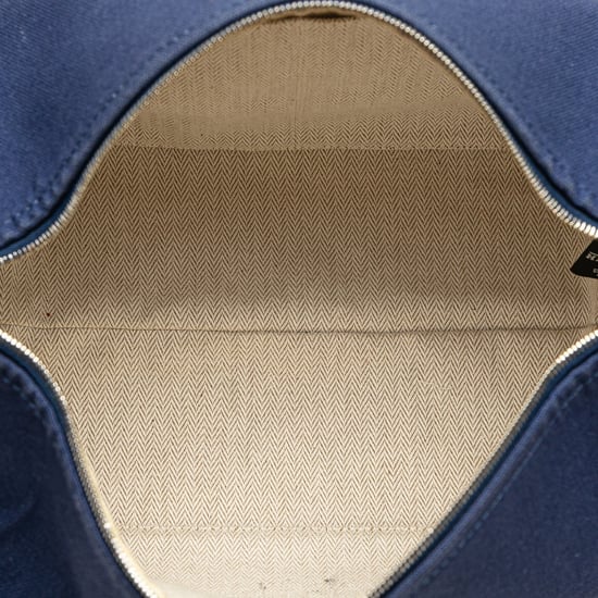 Canvas Handbag Embroidered Logo - Image 4