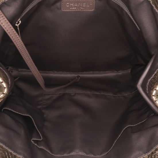 Chanel Genombruten Läder Tote - Image 4
