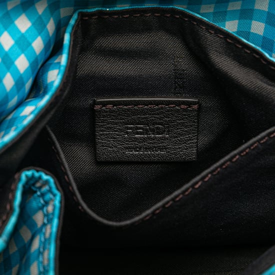 Baguette Gingham Schoudertas - Image 4